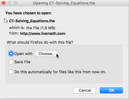 browser config